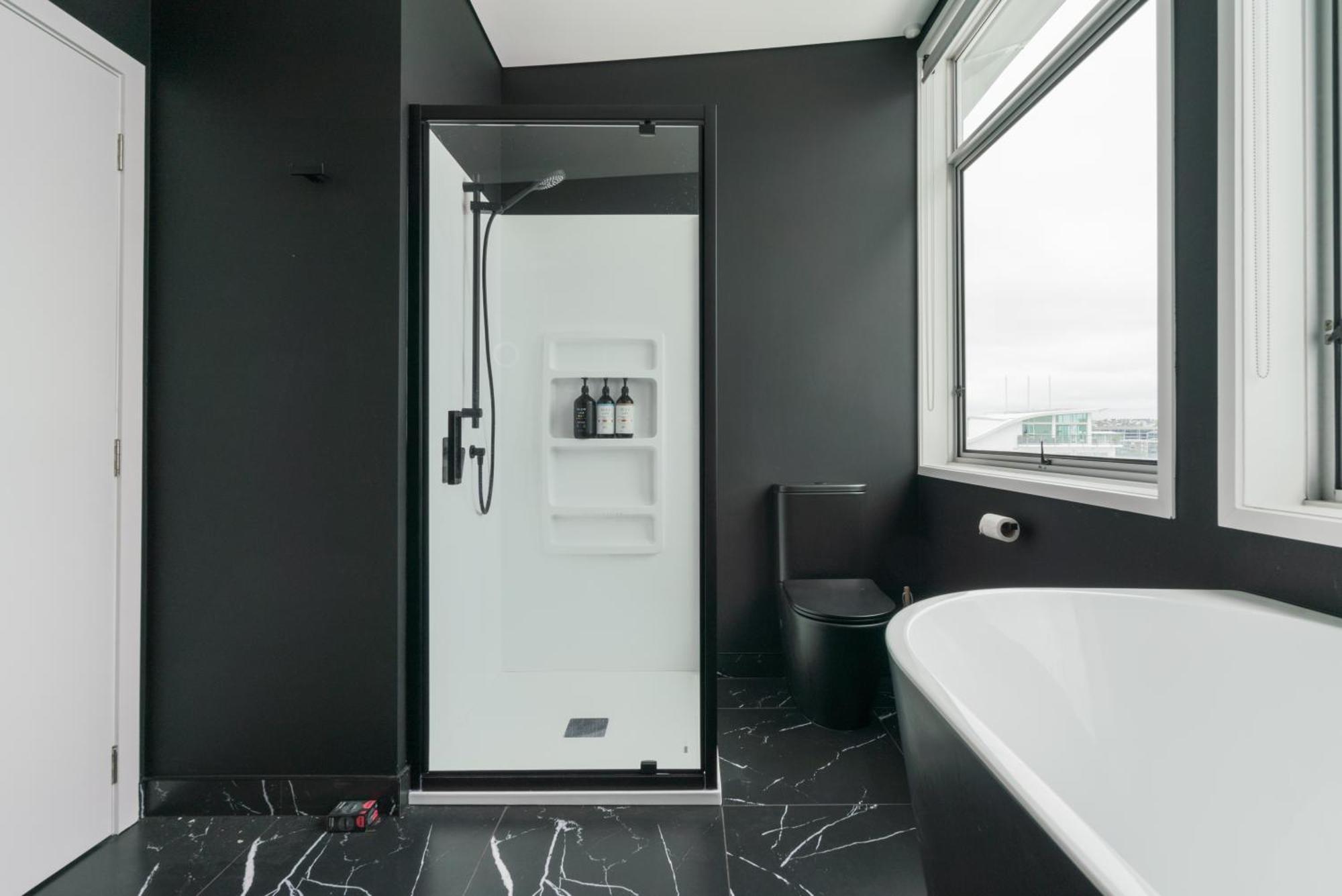 Penthouse Apartment With Stunning Harbour Views Auckland Esterno foto